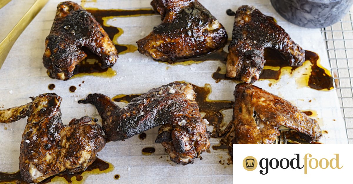 Chipotle, tamarind and maple chicken wings