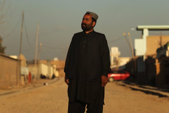 Hammedullah Hammedie, pictured here in 2013, says he will die if he can’t flee Afghanistan.