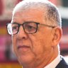 Former Liverpool Council chief executive John Ajaka arrives at the inquiry into dysfunction and maladministration at the council on Wednesday.
