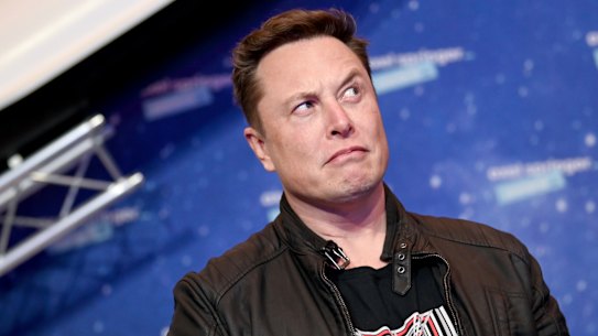 Tesla CEO Elon Musk.