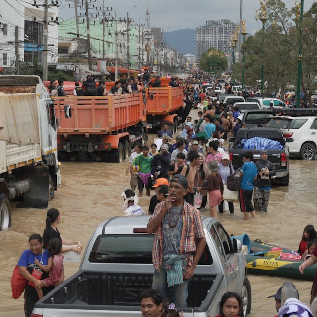 Hat Yai after record rains wreaked havoc across southern Thailand.