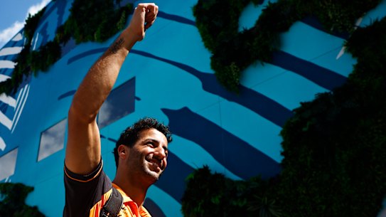 Decisions ahead: Daniel Ricciardo.