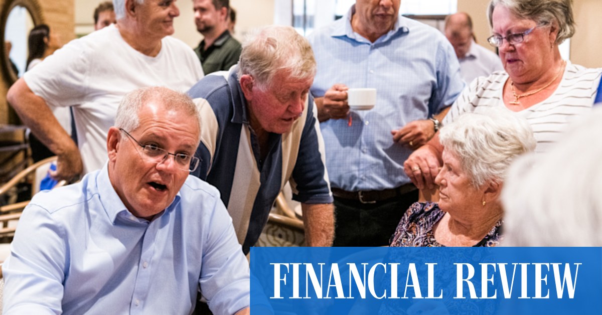 Election 2022: Cashless welfare card scare campaign a 'complete lie', says Scott Morrison - Vimarsana News