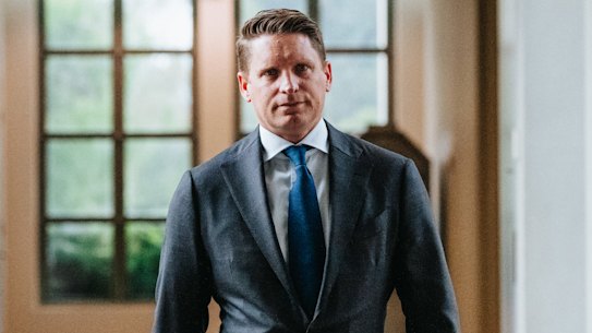 Porta-voz da oposição para assuntos internos, Andrew Hastie.