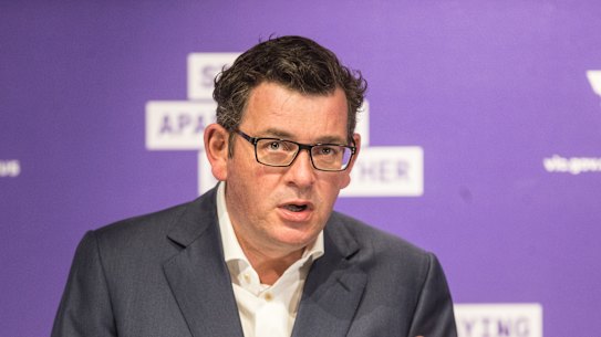 Premier Daniel Andrews says five contact-tracing hubs will bolster Melbourne's coronavirus defence. 