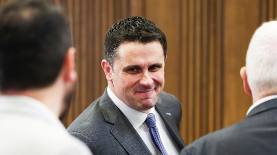 Head of federal Liberals Andrew Hirst.