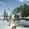 A 2018 concept image for part of the Toondah Harbour project.