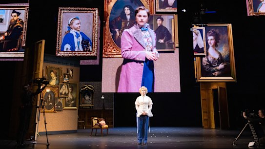 Eryn Jean Norvill in the Sydney Theatre Company's The Picture of Dorian Gray.