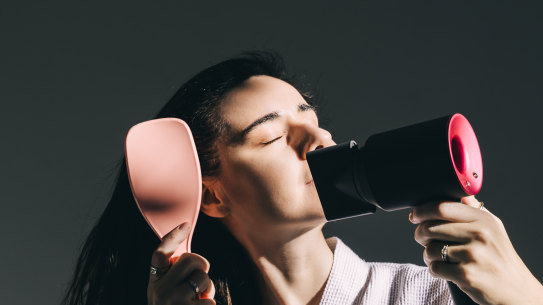 Always apply a heat protectant on the hair to prevent damage.