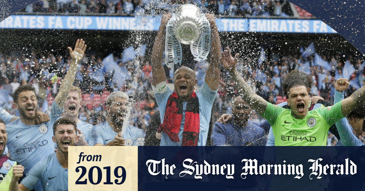 Fa Cup Manchester City Crush Watford To Seal English Treble