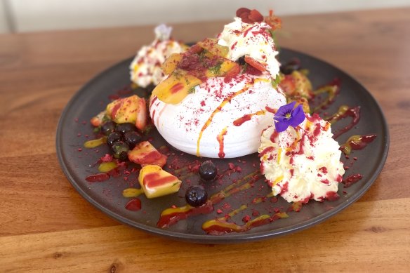 The famed Palette pavlova. 