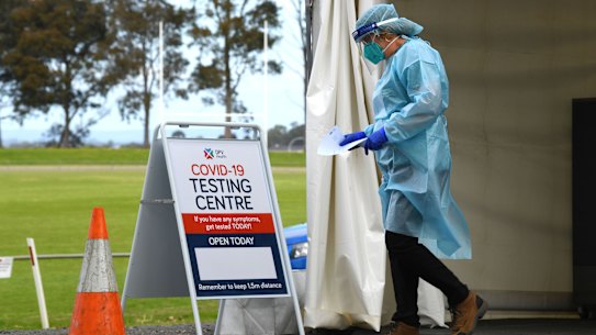 A virus testing facility.