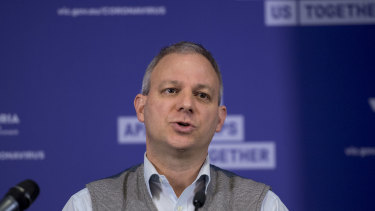 Chief Health Officer Brett Sutton says transmission between children is unusual. 