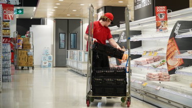 Retail Supermarket Workers Are Among Those Who Can Continue To Work If They Are In Close Contact With A Covid-19 Case, Under New Epidemic Orders, Which Will Take Effect At 11.59Pm On Wednesday. 