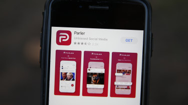 Parler has been removed from Apple and Google's app stores and taken down from Amazon's servers. 