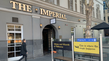 Warner Bros have told the Imperial Hotel that the magic can no longer happen at the pub without permission.
