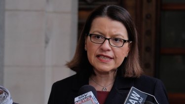 Health Minister Jenny Mikakos announced a $200 million flu package for hospitals. 