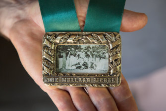 Boxing Day honour: The Mullagh Medal. 