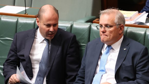 Unwisely, Scott Morrison (right) and Josh Frydenberg chose to rebuff Victoria’s initial request for funding help and only devised a policy in the glare of publicity.