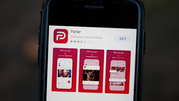 Parler has been removed from Apple and Google's app stores and taken down from Amazon's servers. 