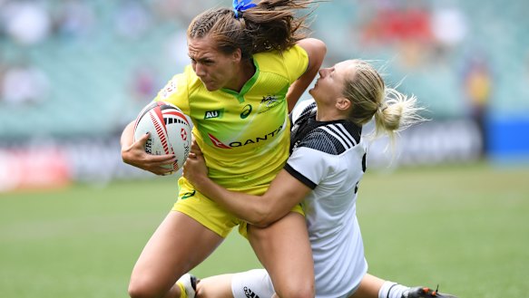 Quiet achiever: Evania Pelite was voted women's Sevens Player of the Year.
