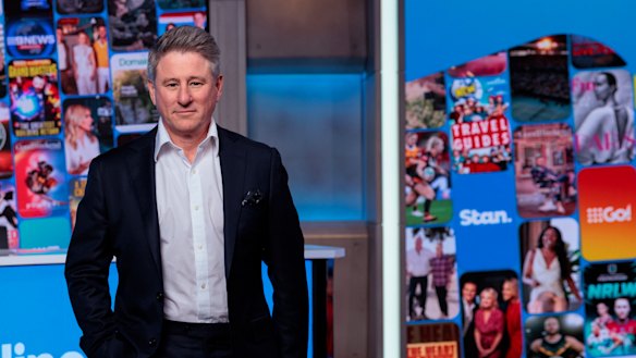 Nine chief executive Mike Sneesby.