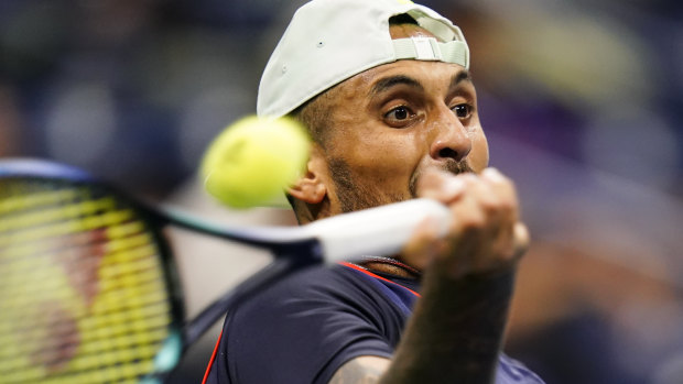 Kyrgios has won his first round match. 