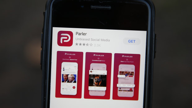 Parler has been removed from Apple and Google's app stores and taken down from Amazon's servers. 