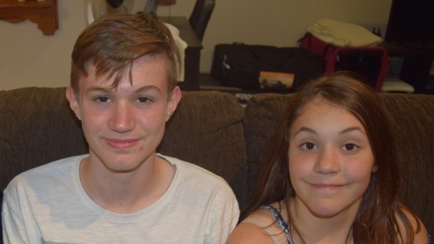 Adriaan Roodt, who died on Thursday after an incident at Mount Ainslie, and his sister Christelle. 