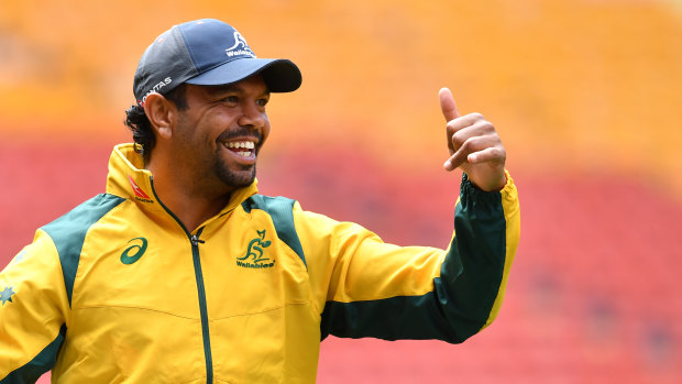 Rotation: Kurtley Beale will be one of several key Wallabies rested throughout the Super Rugby season.