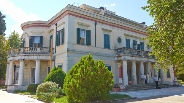 Mon Repos Palace, where Prince Philip was born.