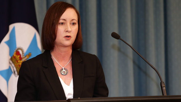 Queensland Attorney-General Yvette D'Ath.