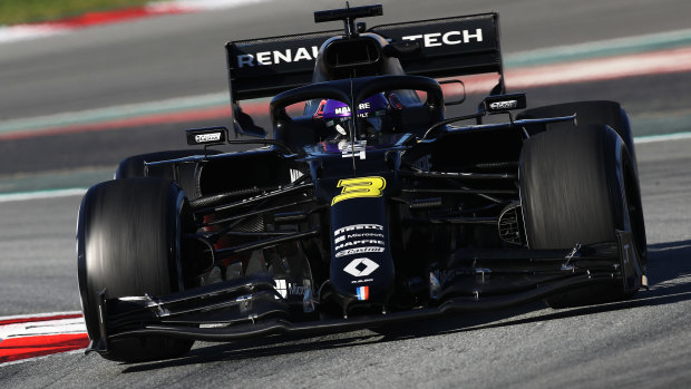 Ricciardo struggled in the Renault initially, and seemed to make more mistakes each time he tried to correct.