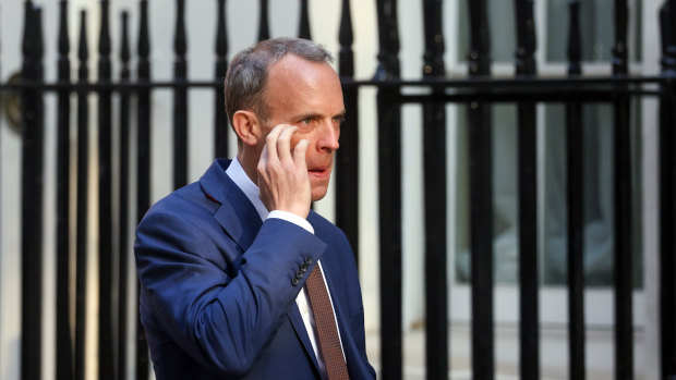 Dominic Raab has been demoted following controversy over the Afghanistan evacuation.