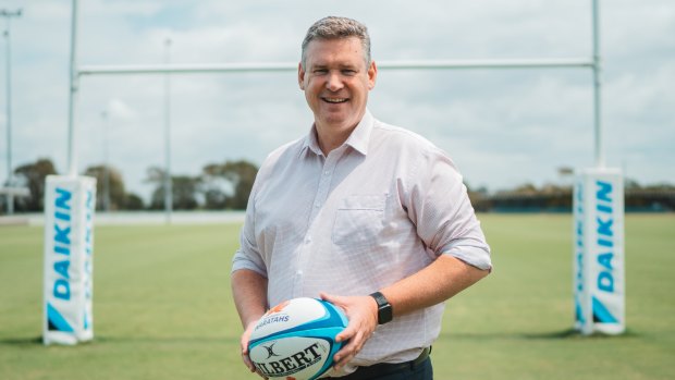 Waratahs boss Paul Doorn has taken a 30 per cent pay cut. 