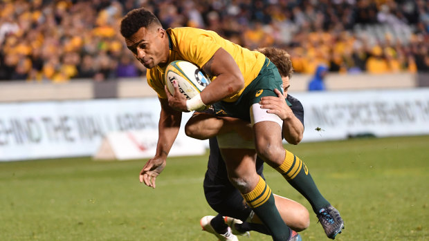 Quick recovery: Will Genia is on track to feature in the first Wallabies Test of the year. 