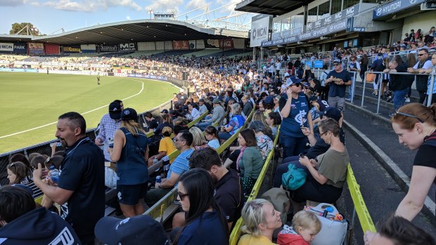 Crowds will be charged $10 a seat for this AFLW season. 
