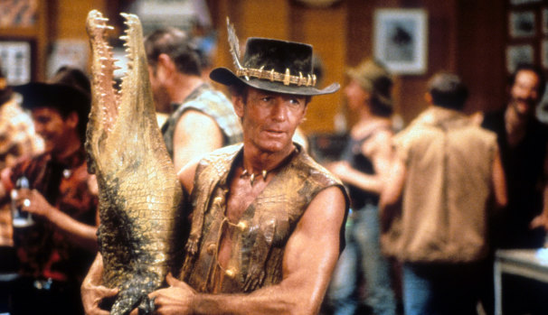 Twice as successful as any other Australian film when domestic box office is adjusted to today’s dollars: Crocodile Dundee. 