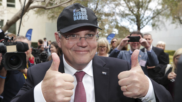Prime Minister Scott Morrison  is one of the 40 per cent of MPs with career experience as a political staffer.