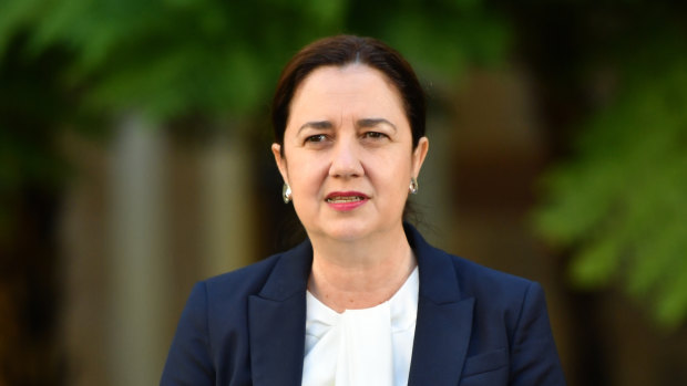 Queensland Premier Annastacia Palaszczuk said the low cases recently was encouraging.