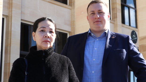 Liberal Democrat MP Aaron Stonehouse has been lobbying for a review of WA's criminal confiscation laws on behalf of Tam Nguyen who faces losing her home because of her husband's crimes.