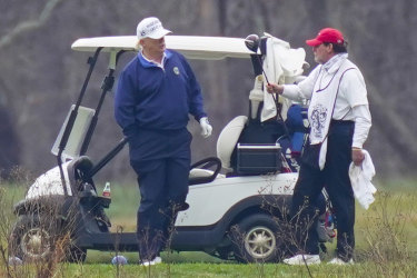 Biden tells Trump to stop playing golf and start handing over