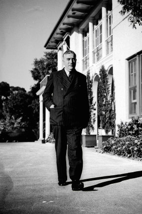 Robert Menzies takes up residence at The Lodge in Canberra on 24 May 1939.