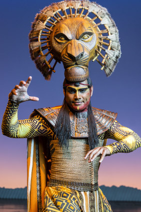 Collins landed the role of Mufasa in the stage production of The Lion King before he’d graduated from NIDA.
