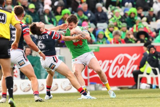 John Bateman does not intend on finishing his time with Canberra this weekend.