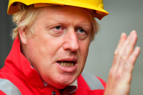 Boris Johnson wants to halt the "self-recrimination and wetness" over British institutions.