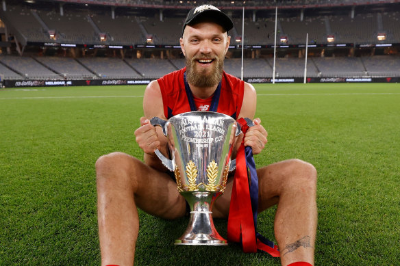 Premiership skipper Max Gawn.