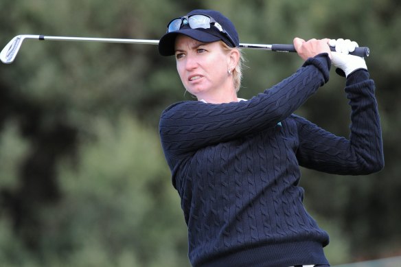 Karrie Webb is a seven-time Major champion.