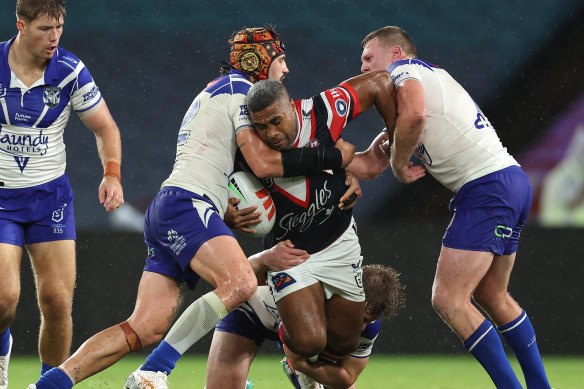 Michael Jennings played his 299th NRL game last Friday night.