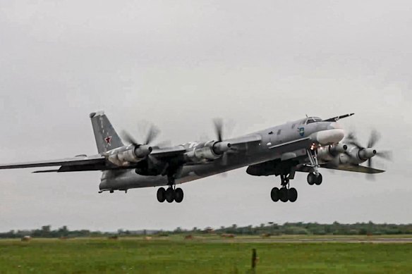 Russia’s TU-95 design first flew in 1952.